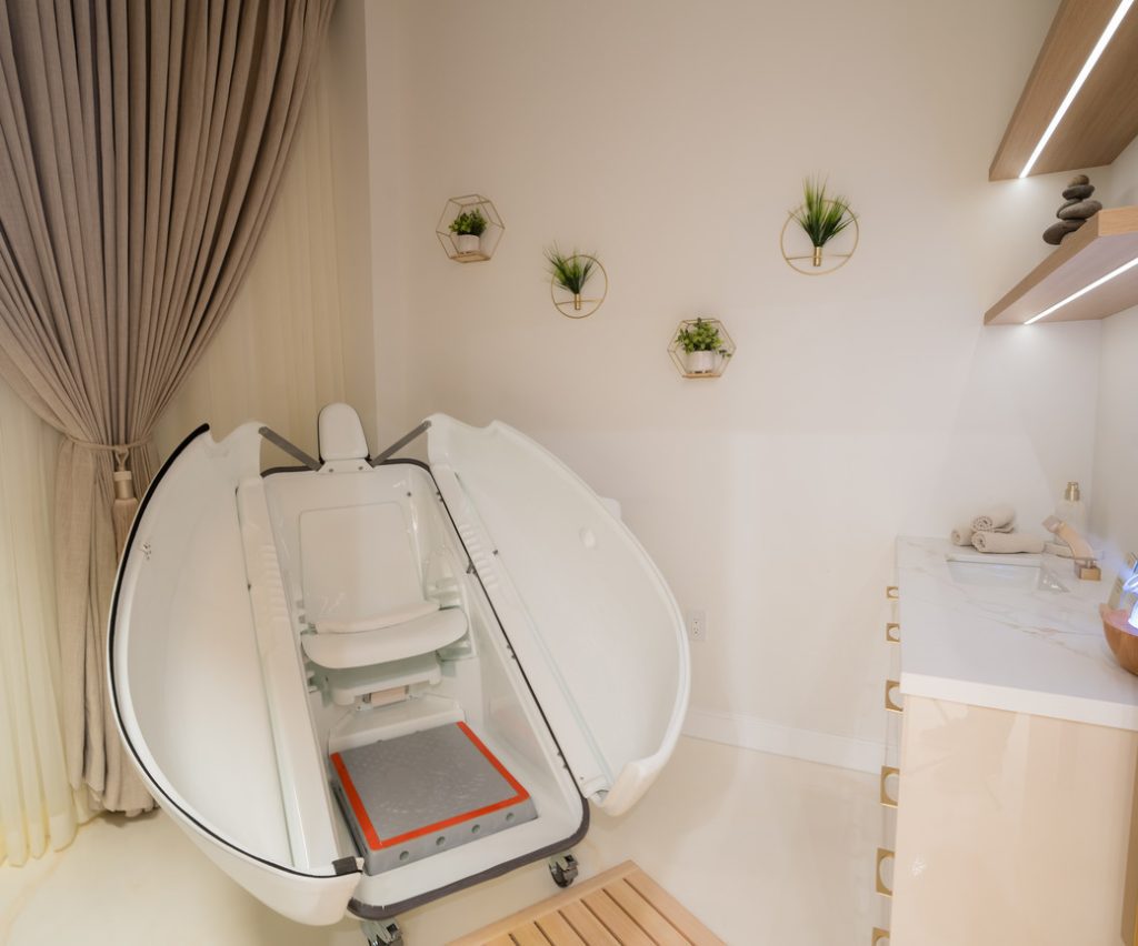 ozone sauna therapy machine at Empower Wellness Spa